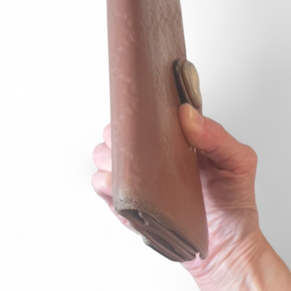 Gucci Guccissima Long Wallet No. 203550-0959 Brown / Champagne - Picture 12 of 15